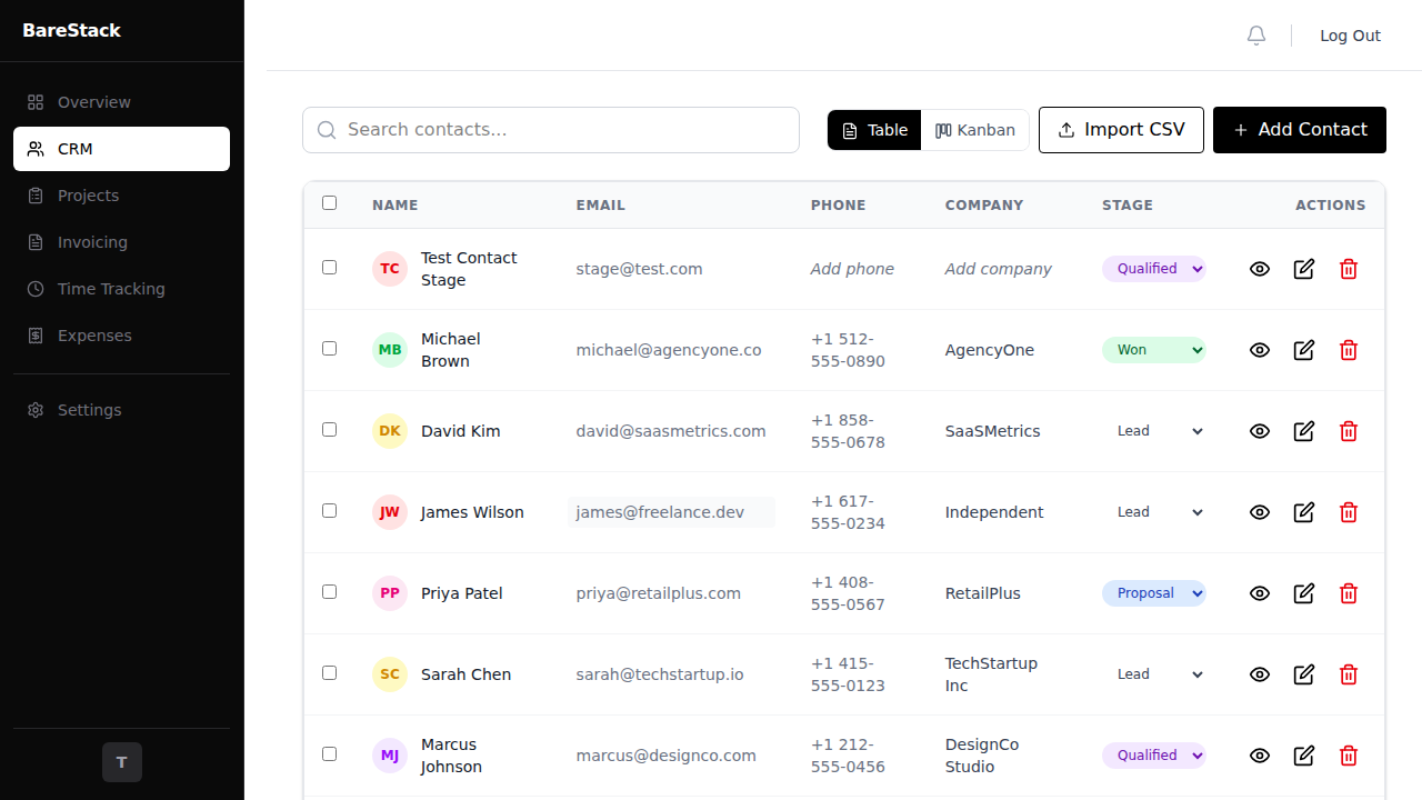 CRM Module