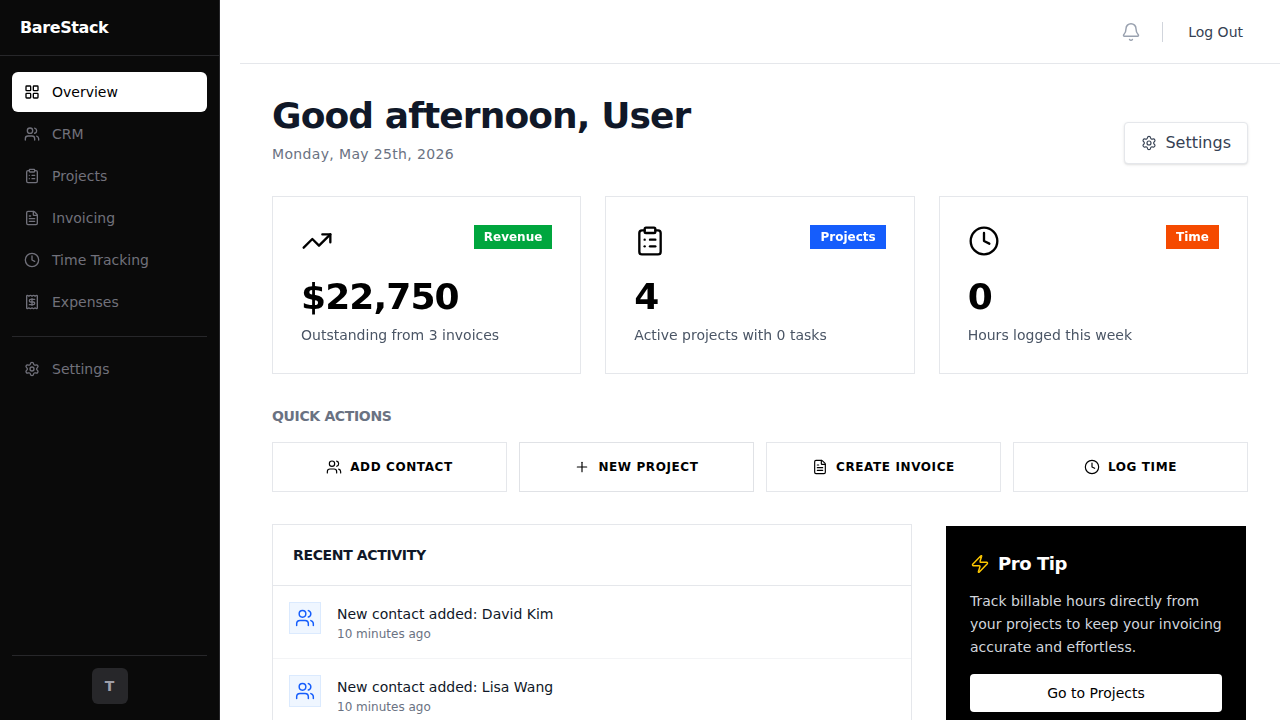 DASHBOARD